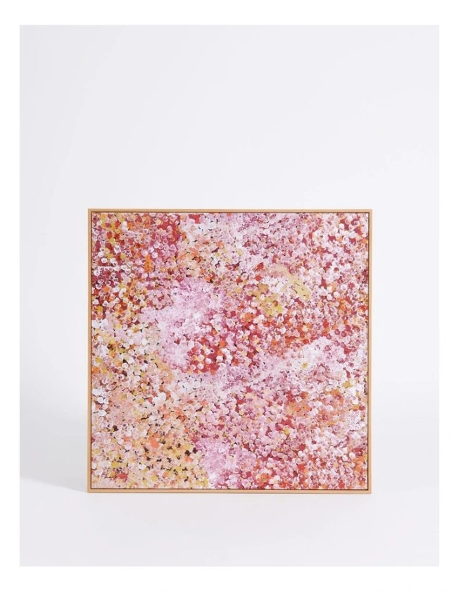 Bush Plum Dreaming 1 Wall Art 90x90cm