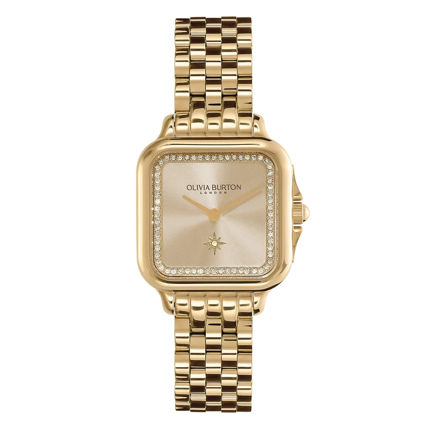 28mm Grosvenor Gold Bracelet Watch