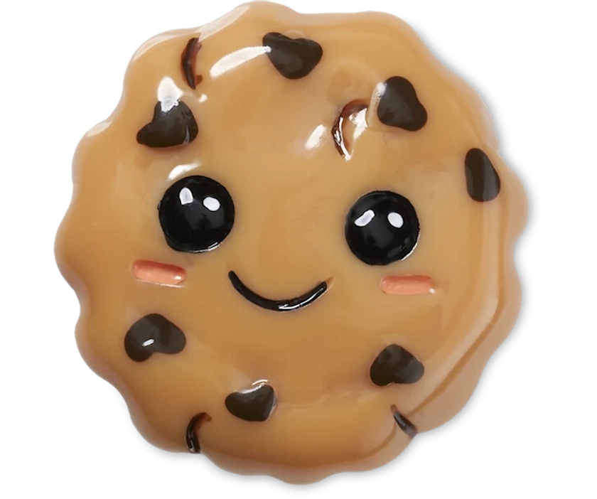 Cutesy Chocolate Chip Cookie Jibbitz™ charms - Crocs
