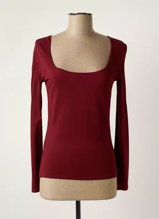 Why Not Tshirts Femme de couleur rouge 2308519-rouge0 - Modz