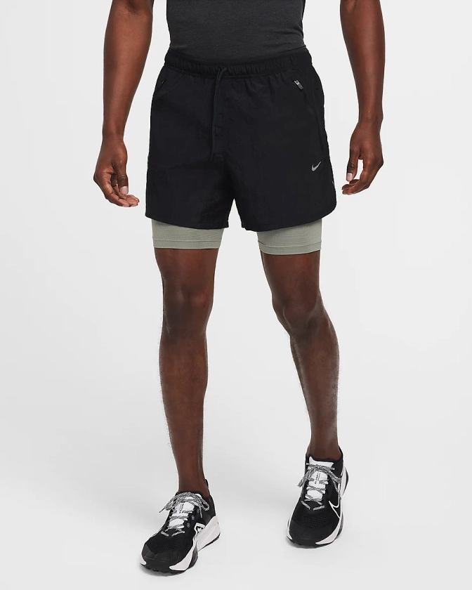 Nike Stride Running Division Men's 5" Dri-FIT Water-Repellent 2-in-1 Running Shorts