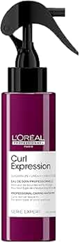 L'Oréal Professionnel, Spray Raviveur de Boucles Sans Rinçage, Cheveux Bouclés / Frisés / Crépus, Leave-In Sans Silicone, Réactive & Définit les Boucles, 250 ml