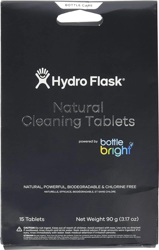 Amazon.com: Hydro Flask Natural Cleaning Tablets 15 Ct : Everything Else