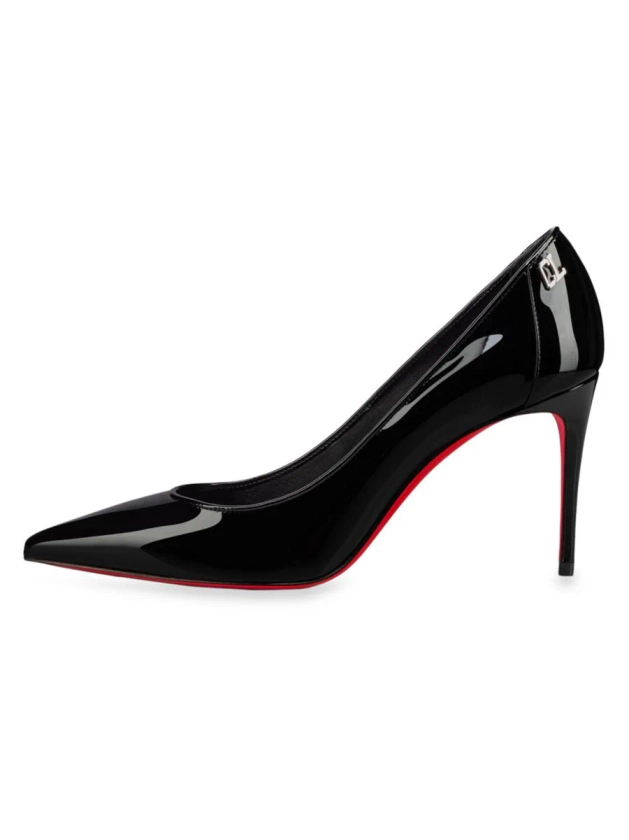 Christian Louboutin Sporty Kate 85 Patent Leather Pumps