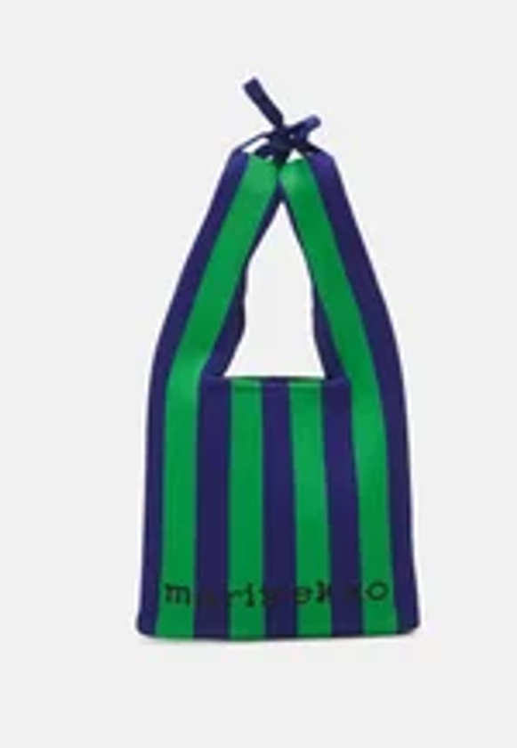 Marimekko MINI TOTE SHOULDER BAG - Sac à main - blue/green/multicolore - ZALANDO.FR