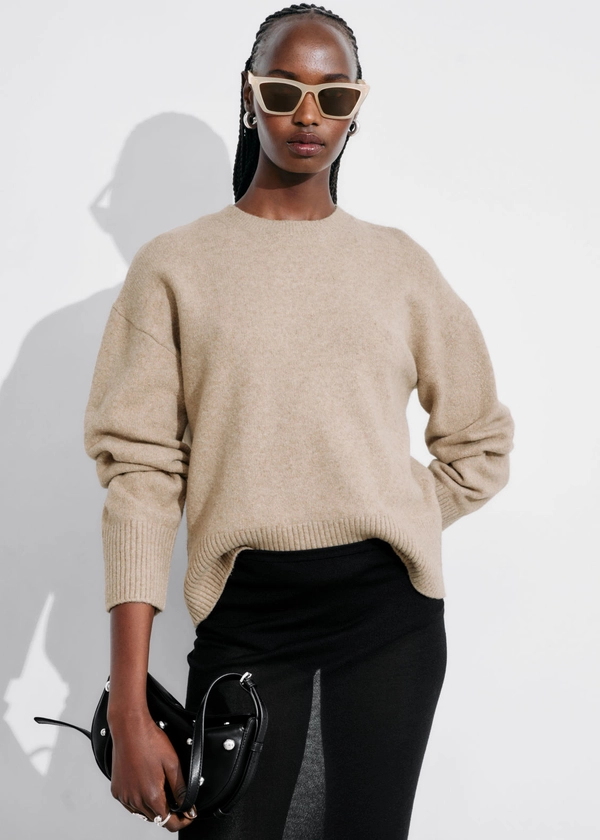 Relaxed Knit Jumper - Mole - & Other Stories GB