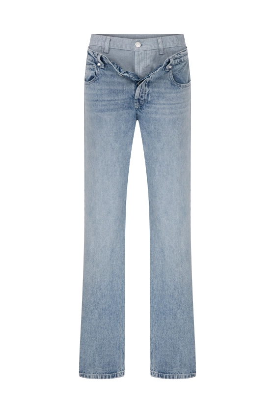 Urban Edge Double - Waisted Jeans