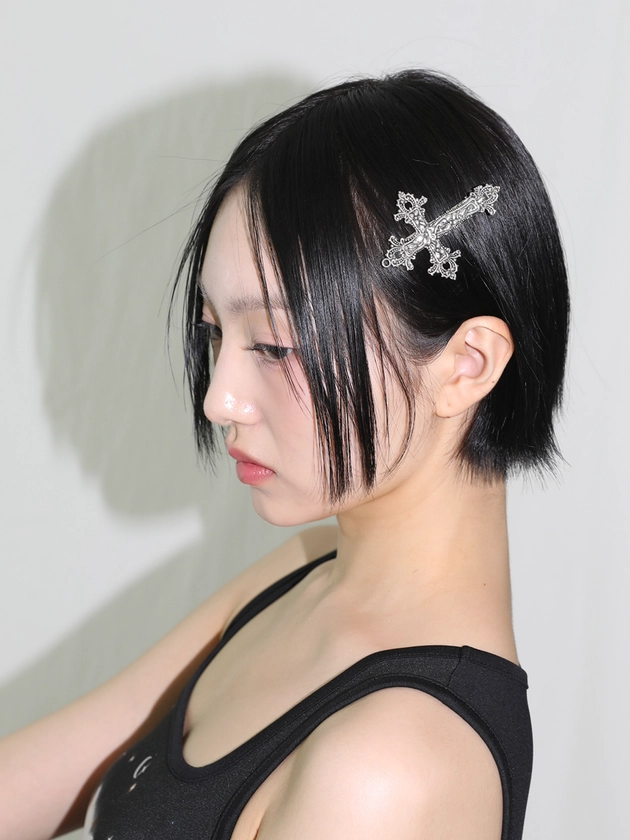 Gothic Cross Hair pin