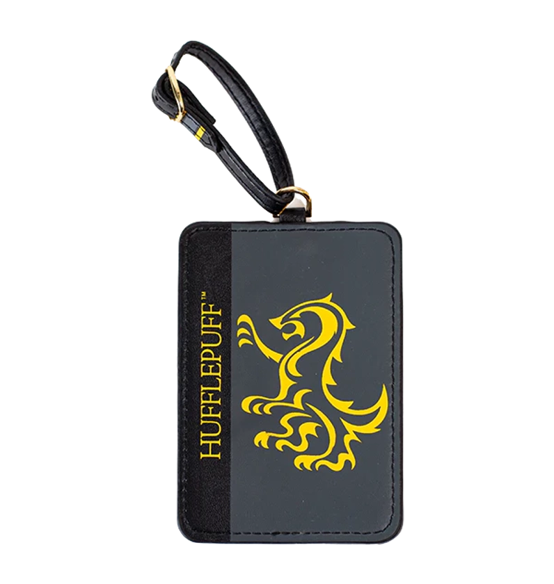 Hufflepuff Mascot Luggage Tag | Harry Potter Shop UK