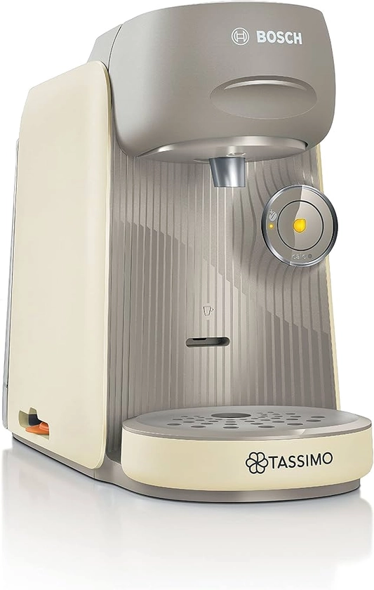 Bosch, machine à café, distributeur multi-boissons TASSIMO FINESSE, TAS16B3, jusqu'à 70 boissons chaudes, IntensityBoost, INTELLIBREW, crème