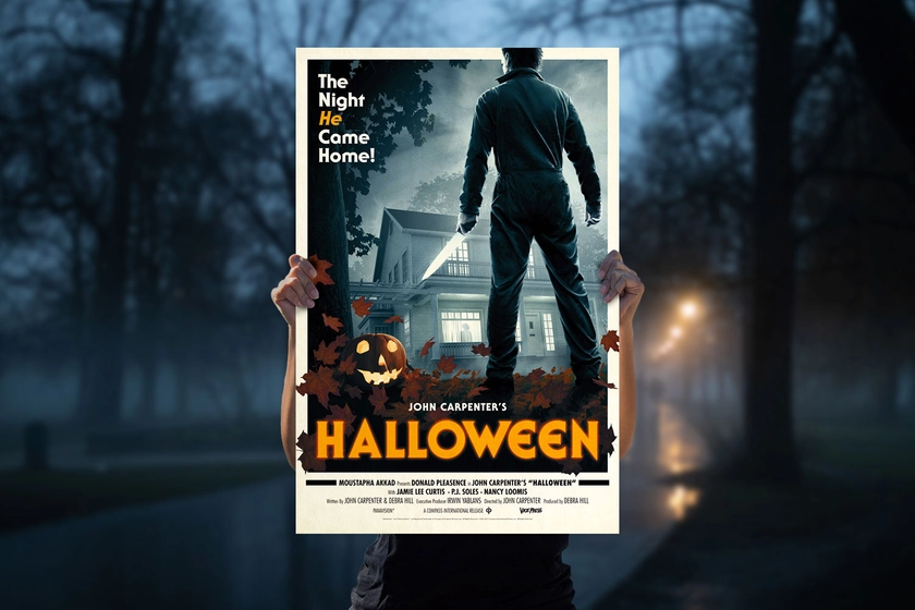 John Carpenter’s Halloween Regular Edition Fine Art Lithograph Print by Matt Ferguson