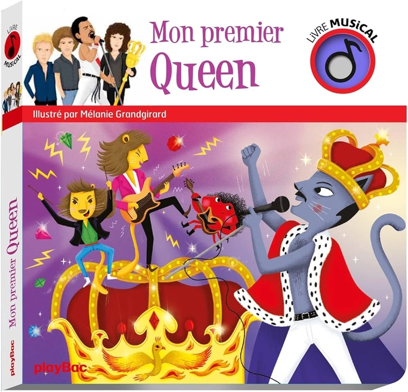 Livre musical - Mon premier Queen : Grandgirard, Mélanie: Amazon.fr: Livres