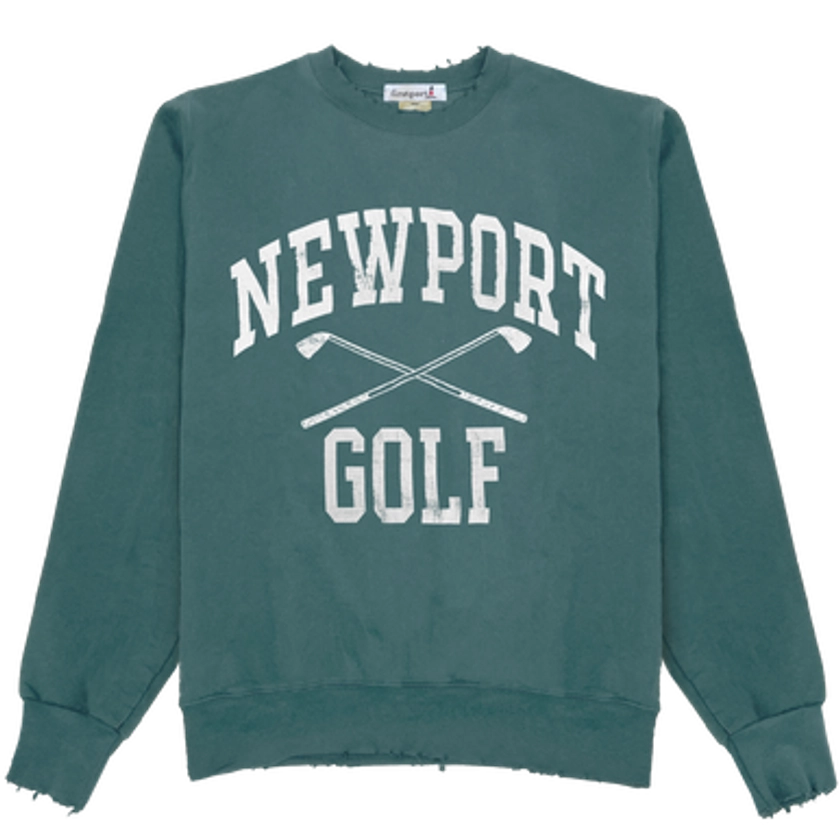 Newport Golf Essential Rugged Crewneck - Cactus