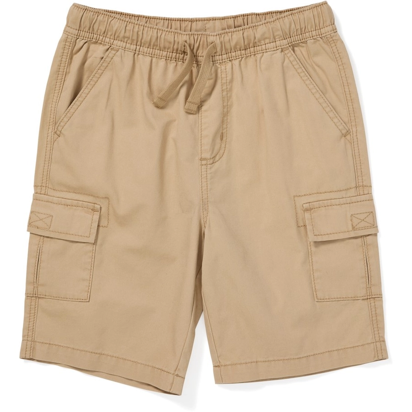 K-D Boys Cargo Shorts - Beige | BIG W