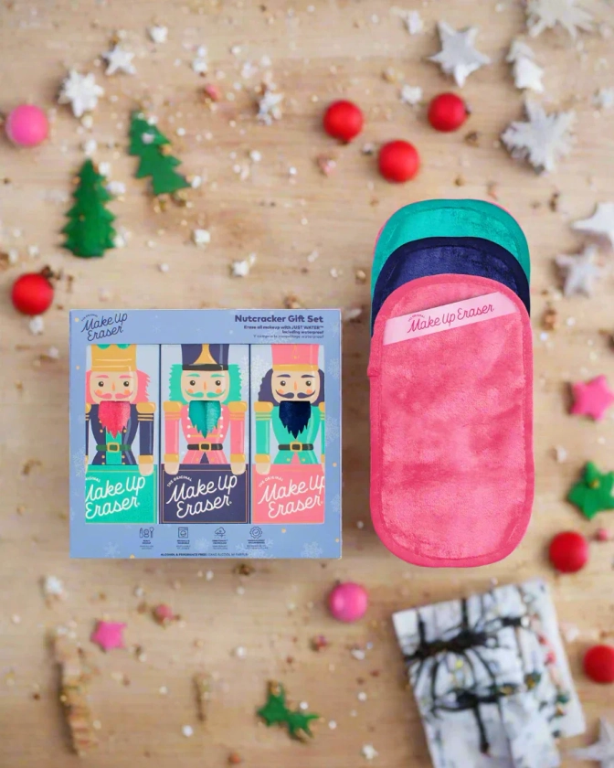 Makeup Eraser Nutcracker 3pc Mini PRO Holiday Set