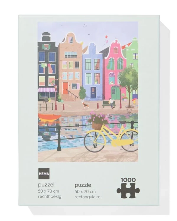 puzzle vie urbaine 1000 pièces