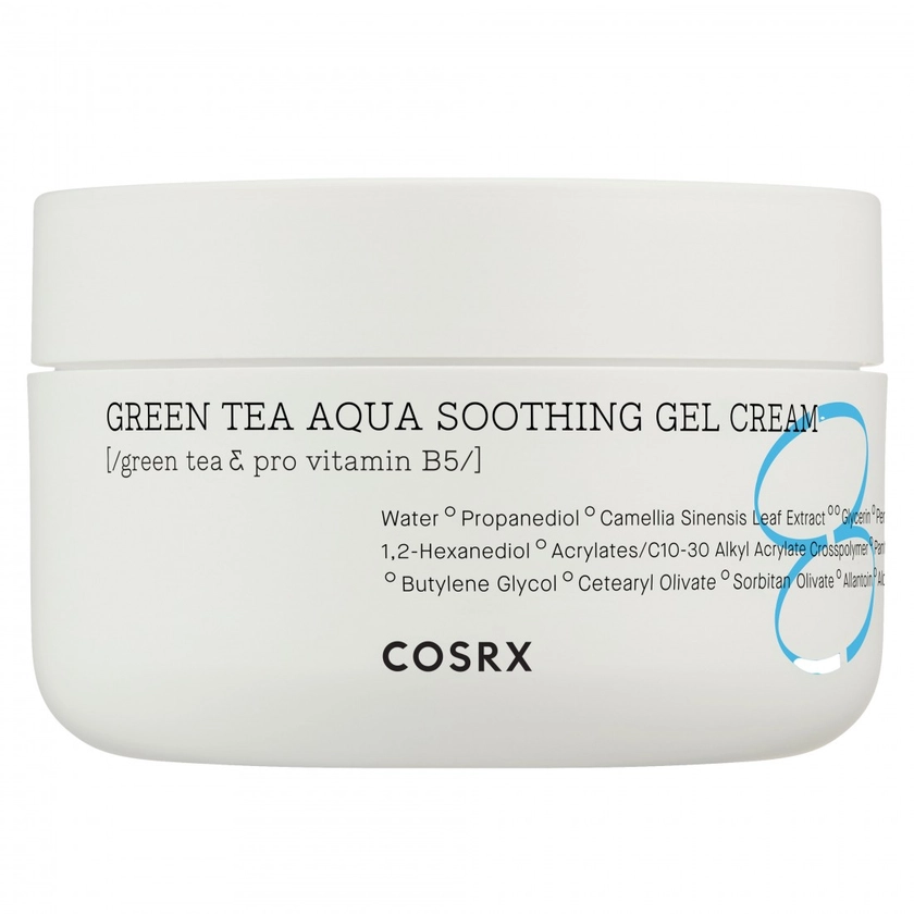 Green Tea Aqua Soothing Gel Cream - Cosrx | MiiN Cosmetics