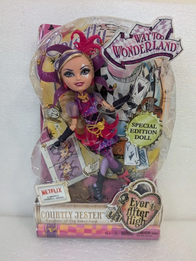 Ever After High Courtly Jester Way Too Wonderland Netflix Special Edition