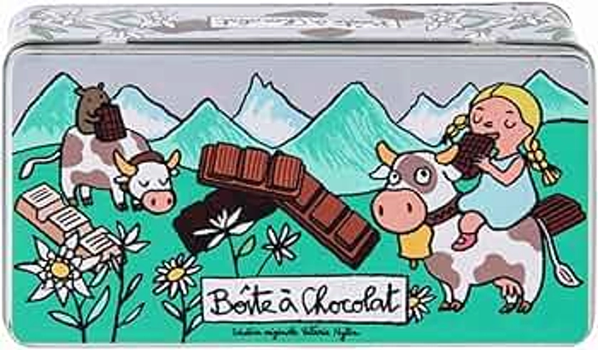 Derrière la porte Boite à Chocolat Alpes