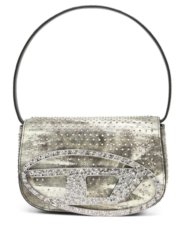 1DR crystal-embellished shoulder bag