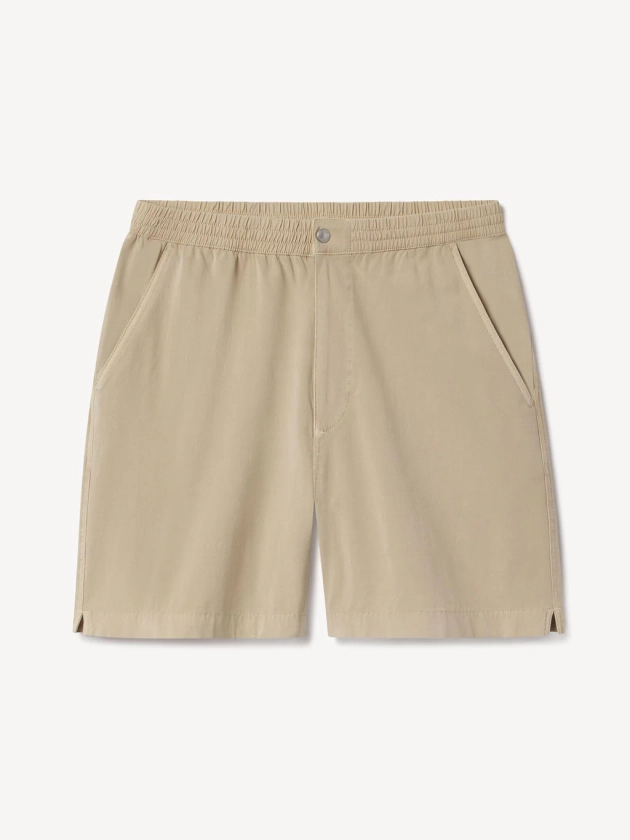 Sand Venice Wash 6'' Deck Short - Buck Mason- Modern American Classics