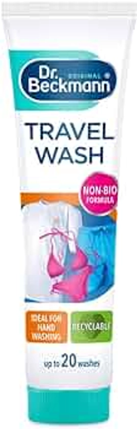 Dr. Beckmann Travel Wash | Clean laundry ON THE GO | up to 20 washes | 100ml