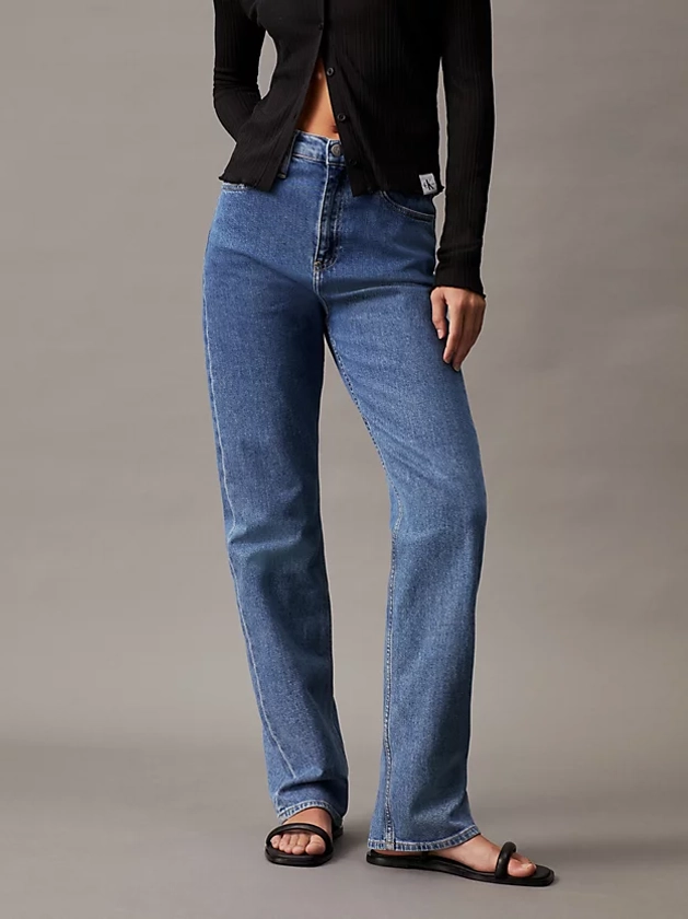 High Rise Straight Jeans da Calvin Klein® | J20J2227771A4
