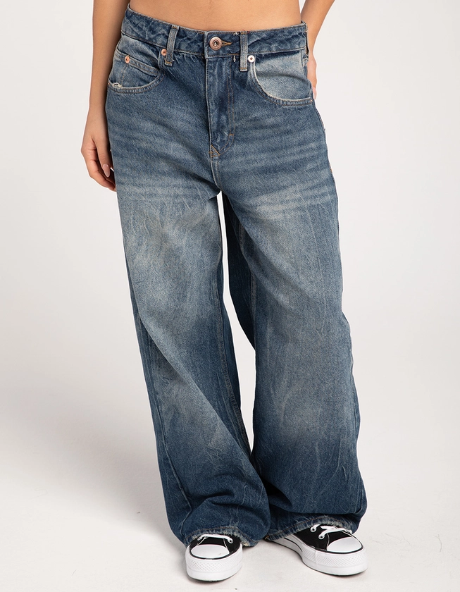 BDG Urban Outfitters Jaya Baggy Boyfriend Womens Jeans - DARK VINTAGE | Tillys
