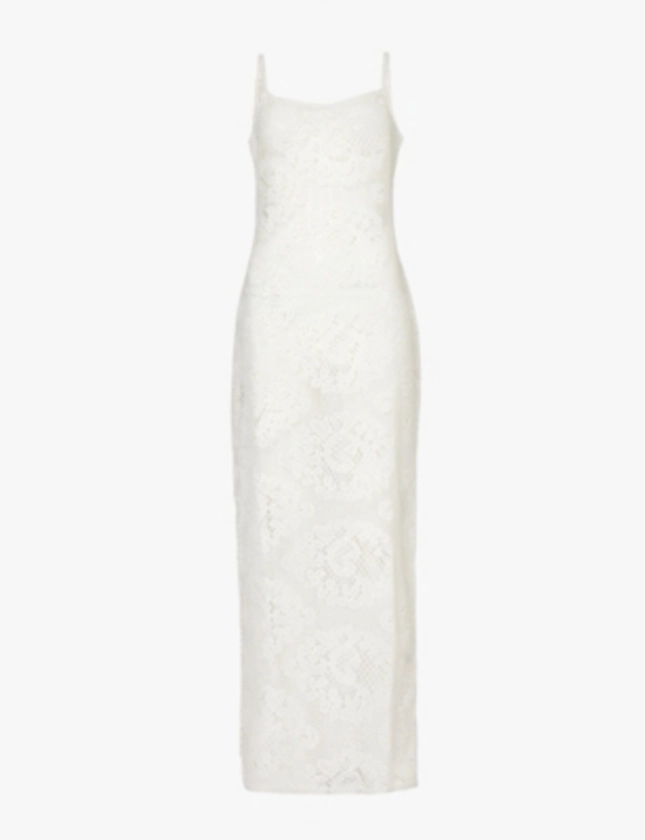 4TH & RECKLESS - Agnes crochet-pattern knitted maxi dress | Selfridges.com