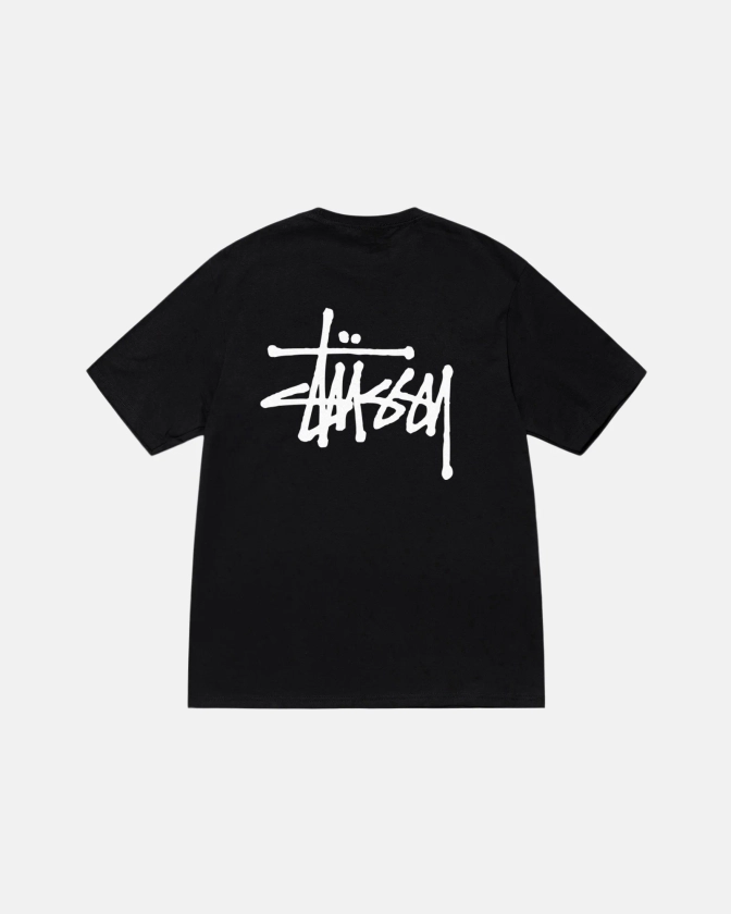 Basic Stüssy Tee in black – Stüssy