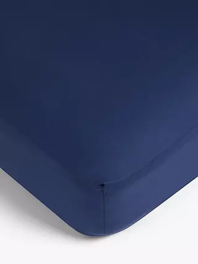 John Lewis ANYDAY Pure Cotton Deep Fitted Sheet