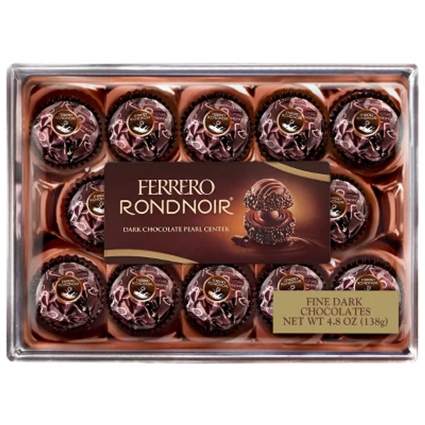 Ferrero Rocher Rondnoir Candy - 14ct/4.9oz