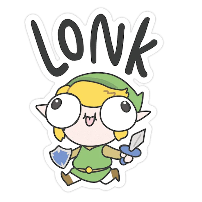 Lonk Die Cut Sticker