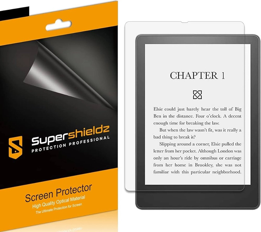 (3 Pack) Supershieldz Anti-Glare (Matte) Screen Protector for Kindle Paperwhite 6.8-Inch 11th Generation (2021) Models