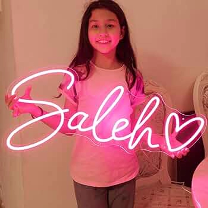 IbayNawi Custom Neon Signs, Neon Sign Customizable for Wall Decor, Personalized Neon Sign for Wedding Birthday Party Gift