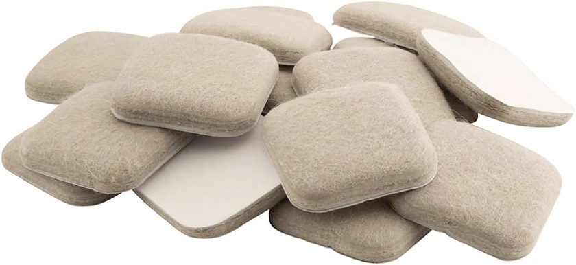 SoftTouch 4715495N Extended Wear Felt Furniture Pads for Hard and Uneven Surfaces, 1 Inch, Linen, 16 Count: Buy Online at Best Price in UAE - Amazon.ae