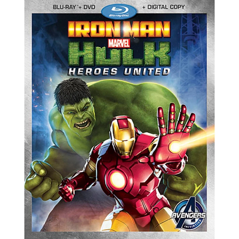 Pre-Owned Iron Man and Hulk: Heroes United (Blu-ray + DVD Digital Copy)