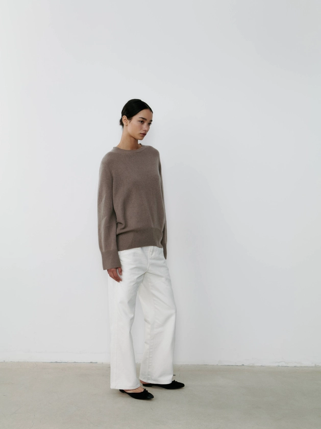 THE CLASSIC CREW SWEATER - TWINE