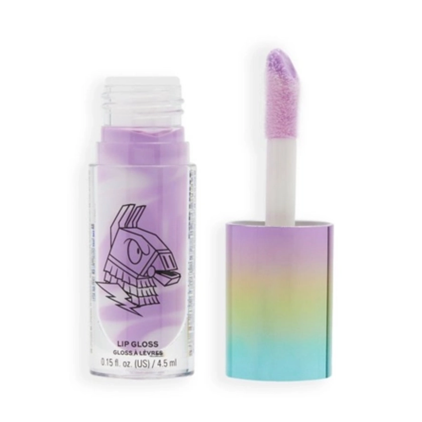 Makeup Revolution Fortnite Supply Llama Swirl Lip Gloss - Beauty Bliss