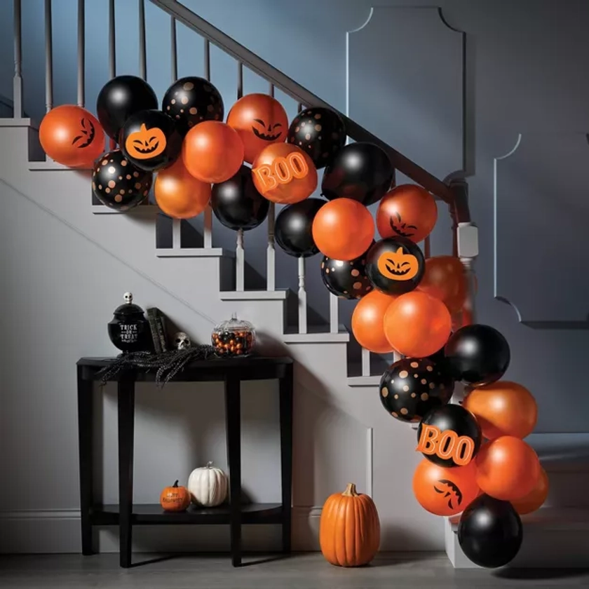 Halloween Balloon Arch Pumpkin Faces - Hyde & EEK! Boutique™: 37 Piece Set, Gender Neutral