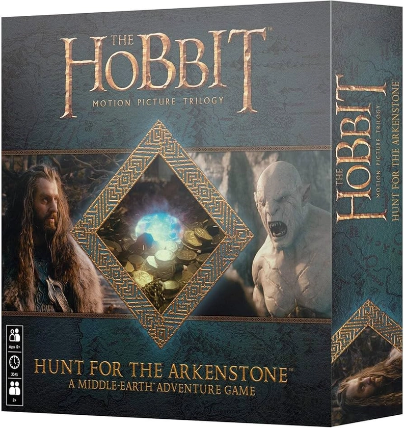 Games Workshop - The Hobbit Motion Picture Trilogy - Hunt For The Arkenstone - A Middle Earth Adventure Game