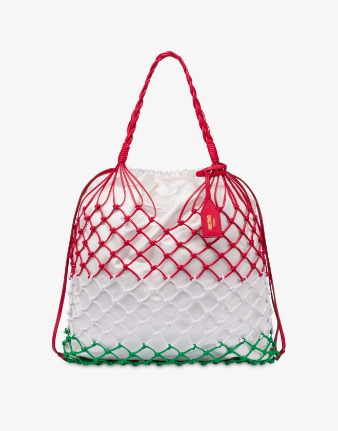 Sac filet en nappa tricolore | Achetez en ligne