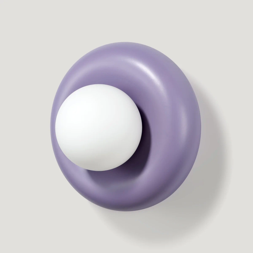 NOVI Donut Wall Sconce | Lilac Lighting