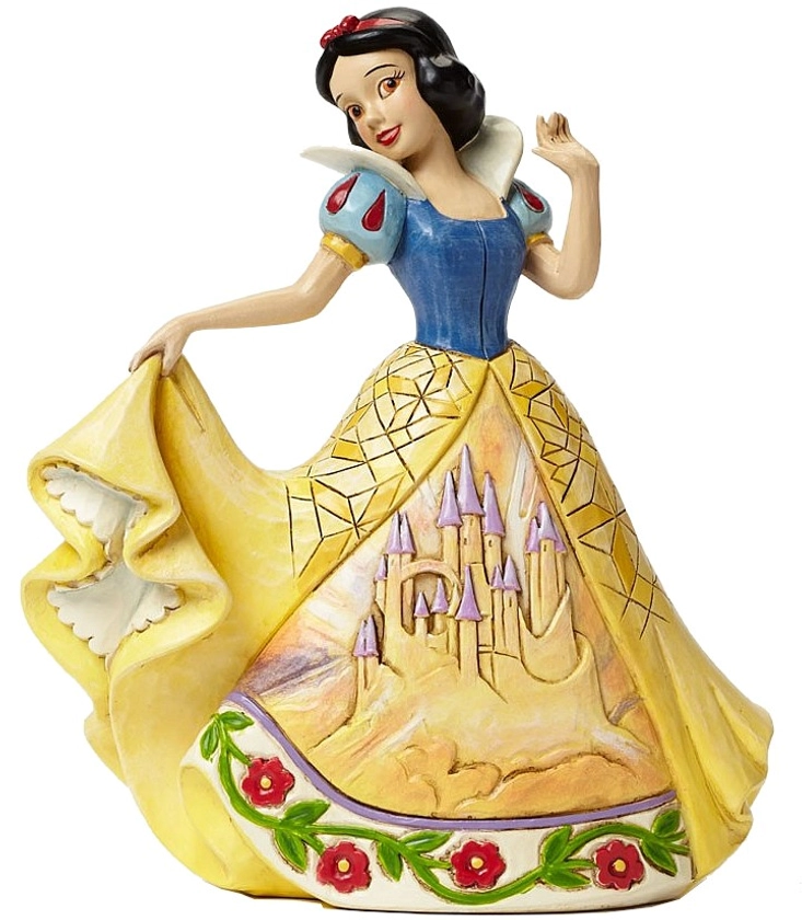 Blanche-neige En Robe Decor Chateau Disney Traditions