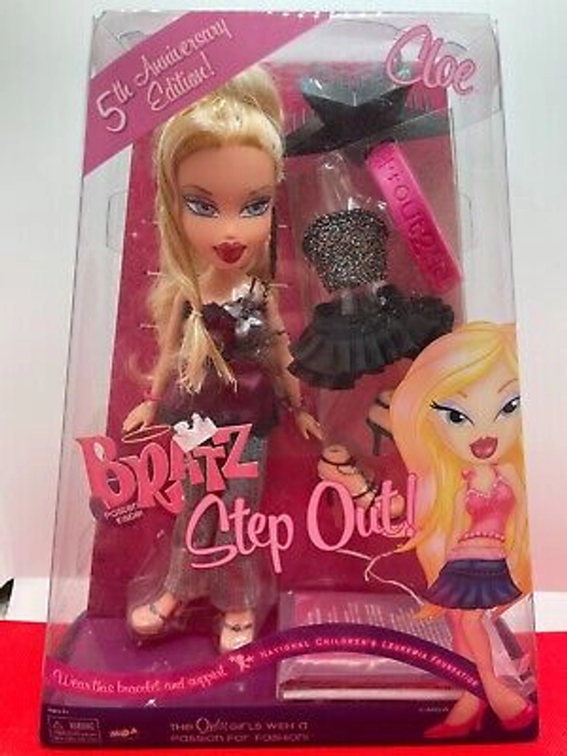 New in Box Bratz Step Out Cloe Doll 5th Anniversary Edition NRFB Hard to Find!!! | eBay