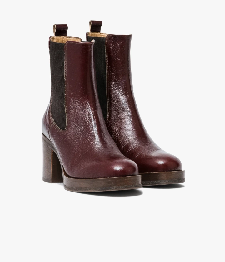 CHELSEA BOOTS ELEA ACAJOU