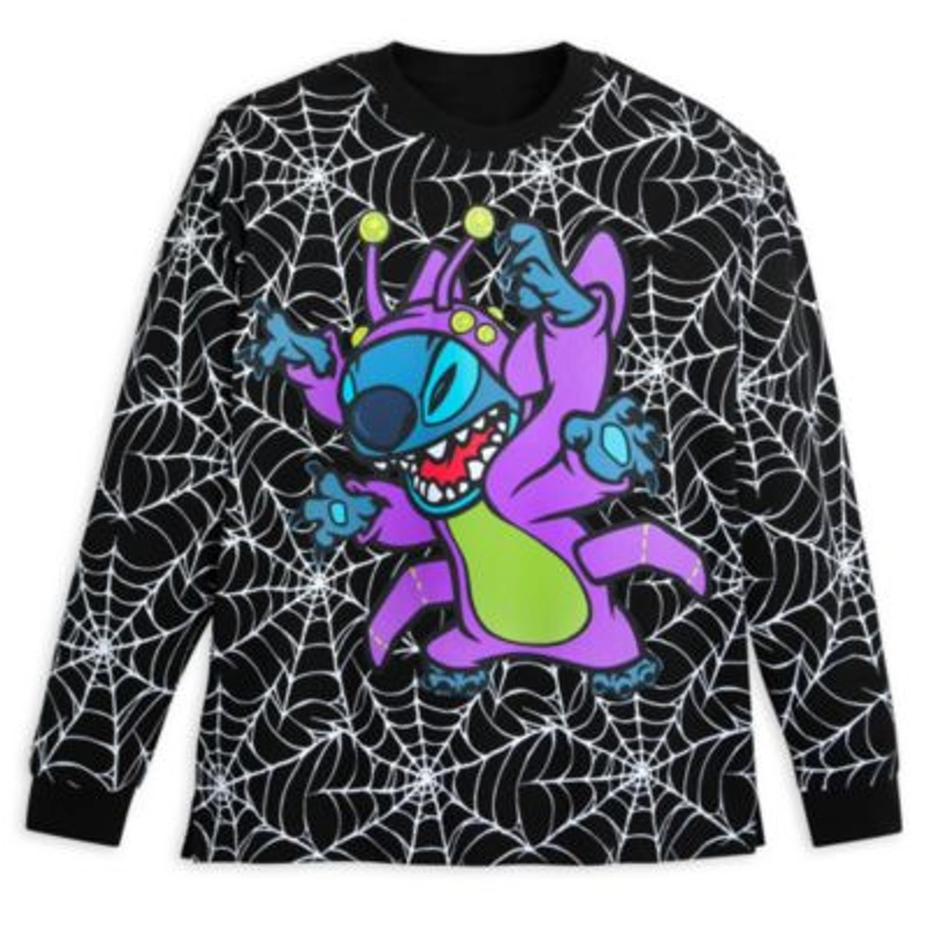 Stitch Halloween Glow-in-the-Dark Sweatshirt For Adults, Lilo & Stitch | Disney Store