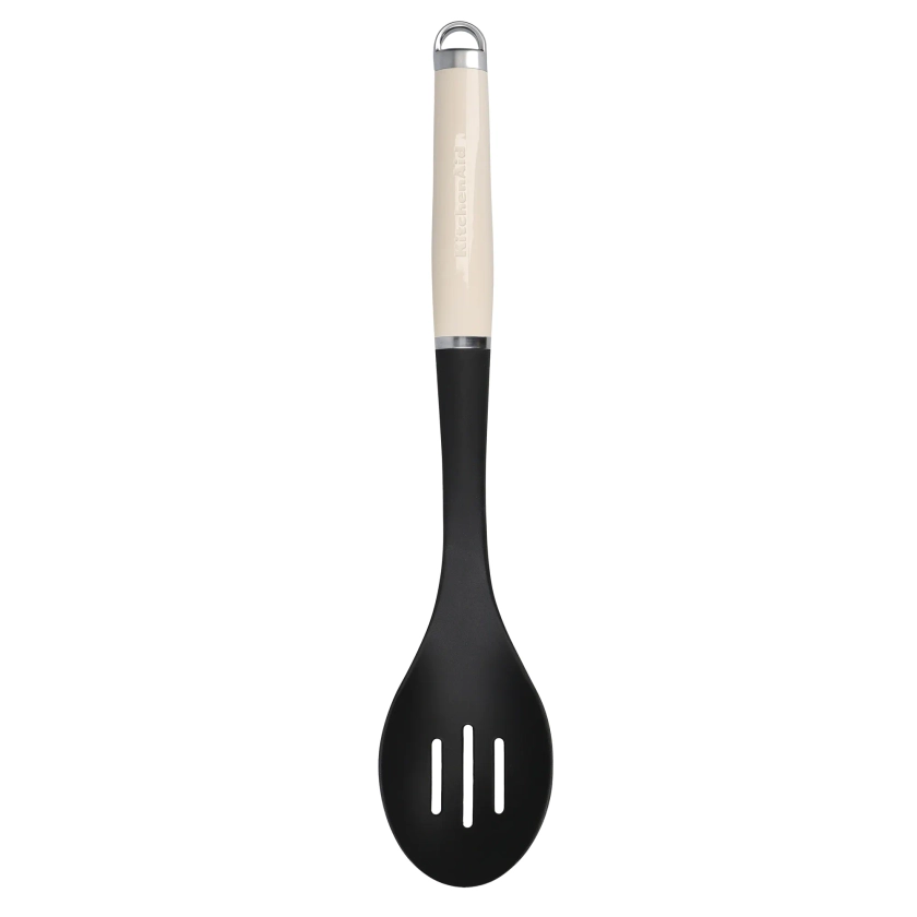 KitchenAid Slotted Spoon - Almond Cream