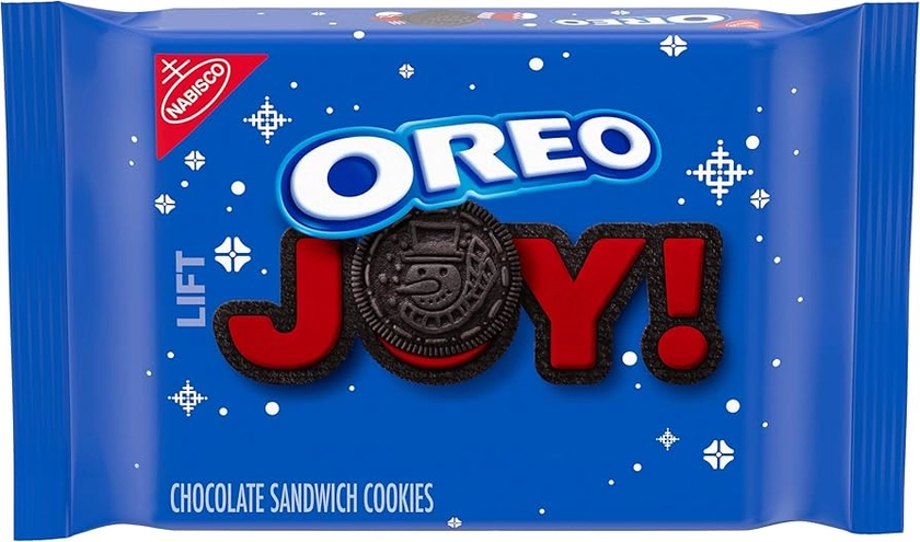 Oreo Winter Edition Sandwich Cookies, 15.35 Ounce