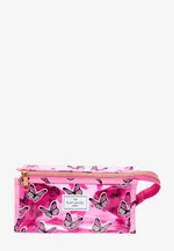 THE FLAT LAY CO. JELLY MAKEUP BOX BAG - Accessoires de maquillage - pink glitter